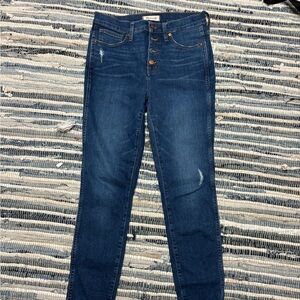 * | Madewell | 10” High-Rise Skinny. Size 28.